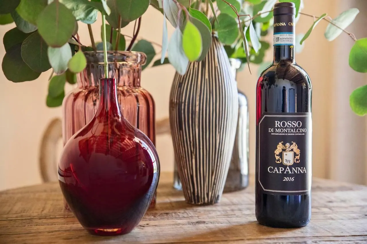 Feriegård Capanna Suites Montalcino Italien